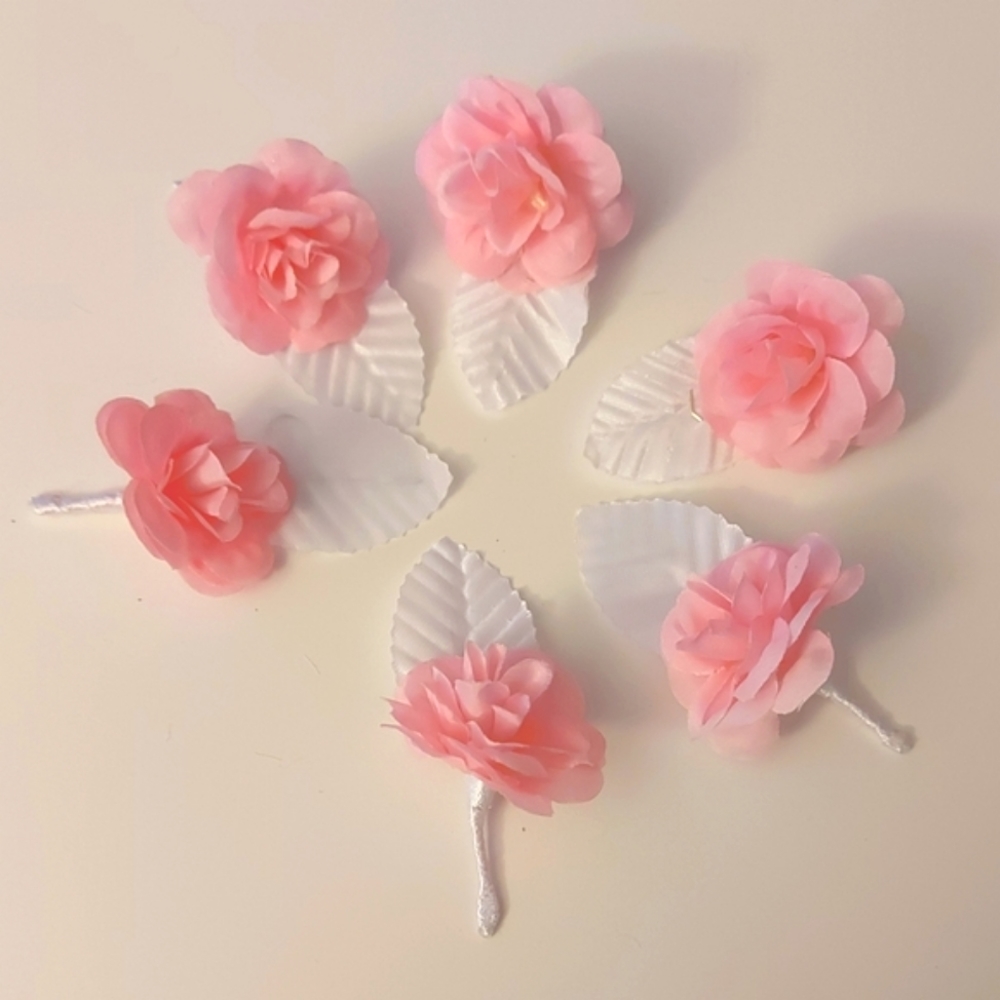 Six Handmade Groom Corsage For Ceremonies Including Weddings And Graduations